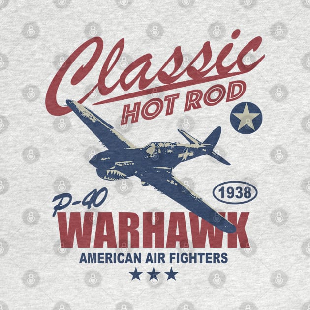 P-40 Warhawk Classic Hot Rod by TCP